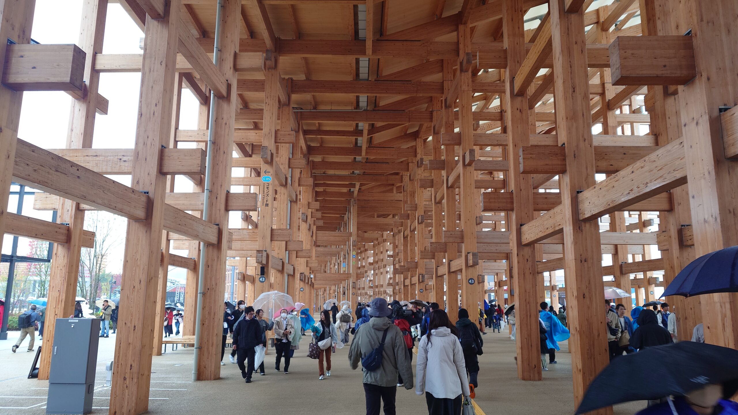 Opening day, 13th April 2025 Osaka Kansai Expo 2025 in Osaka Healthcare Pavilion