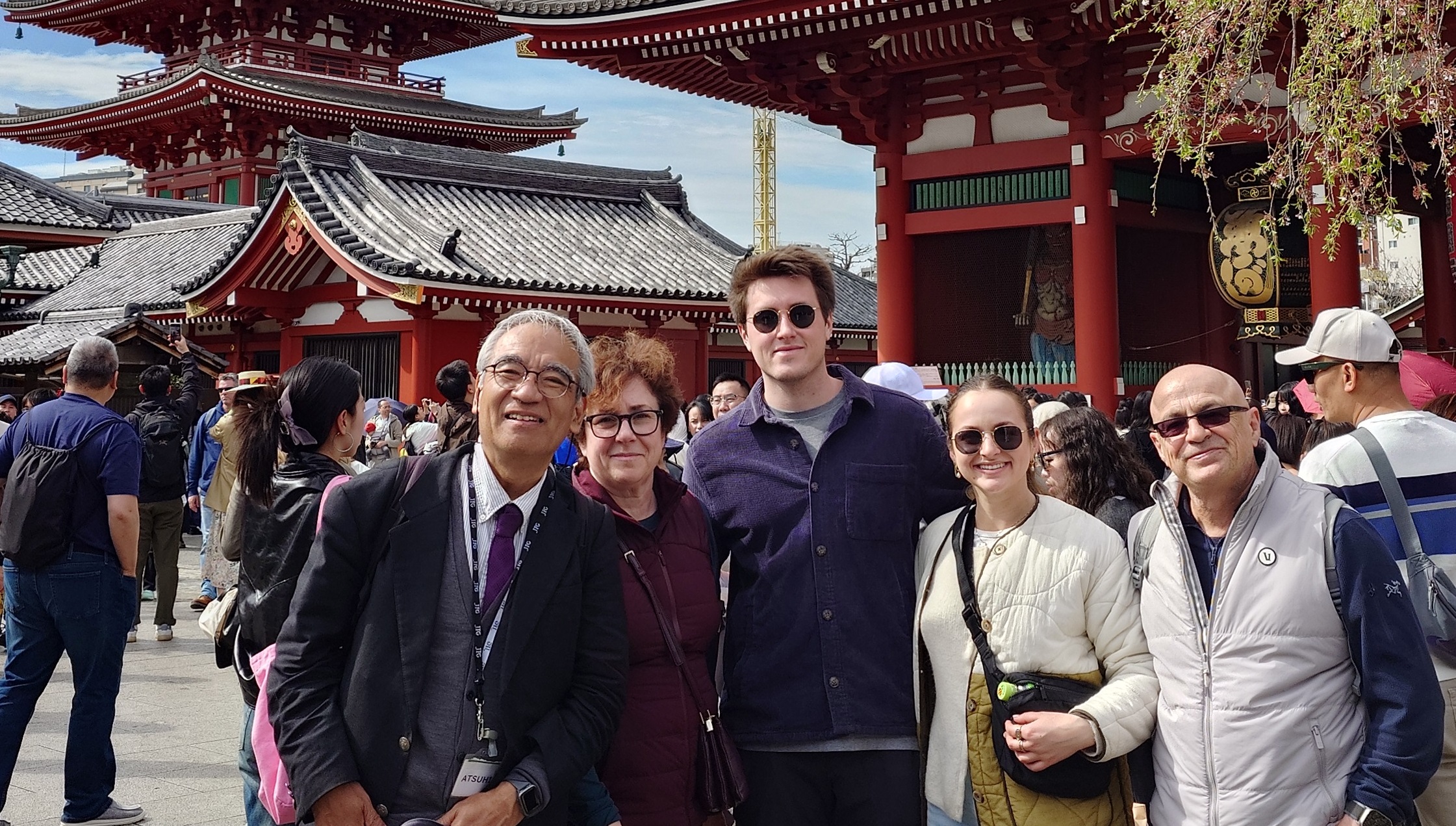 The Imperial Palace, Asakusa and Meiji Shrine in full bloom in spring