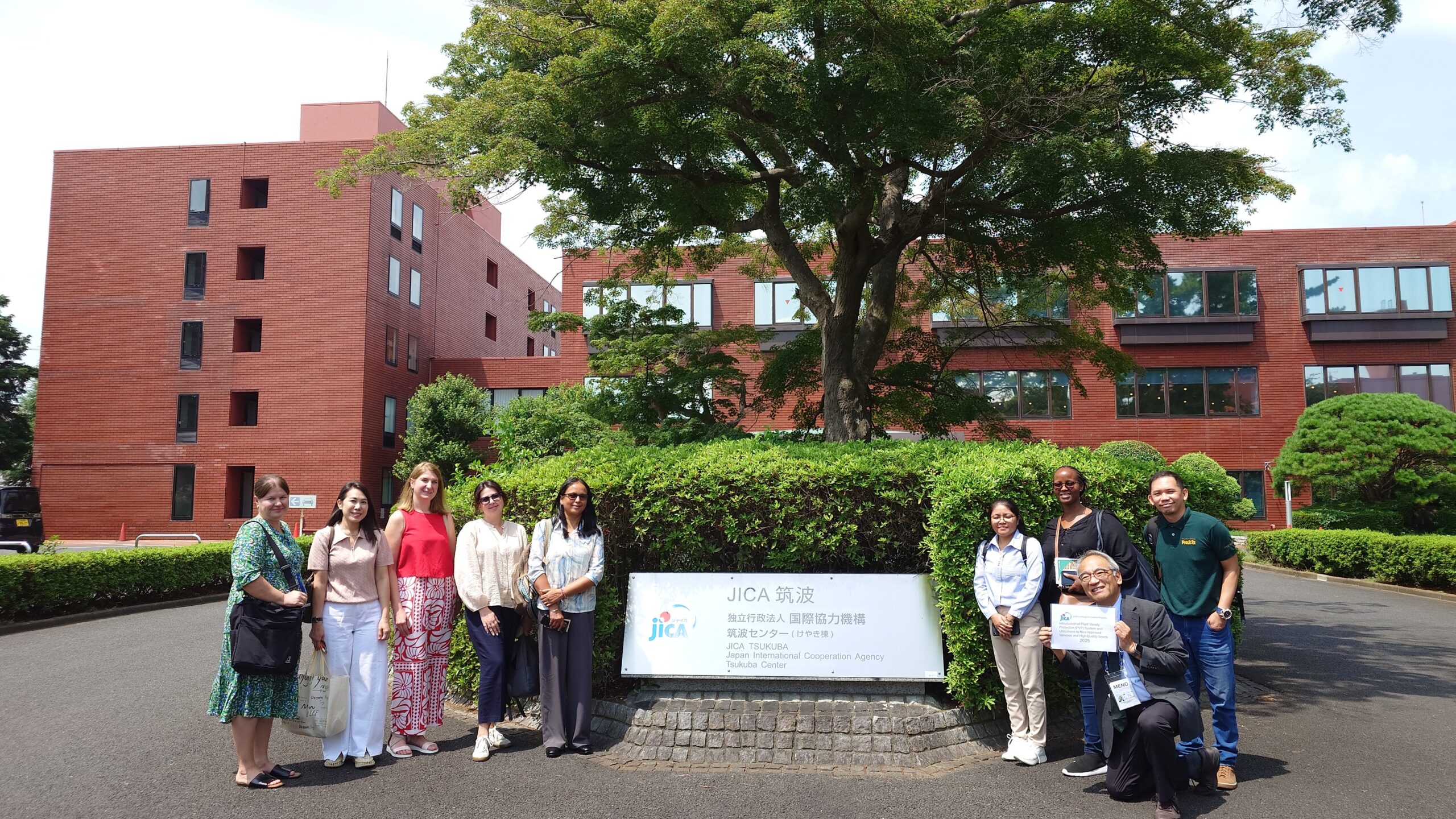 Launch of JICA agricultural training course